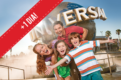 Universal Orlando Ingresso Promocional de 02 dias para 03 parques park to park + 02 dias Grátis 